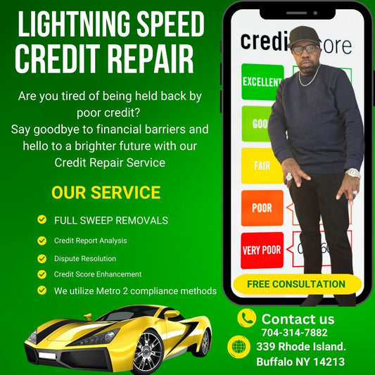 3. LIGHTNING SPEED CREDIT REPAIR - (ADVERTISEMENT)